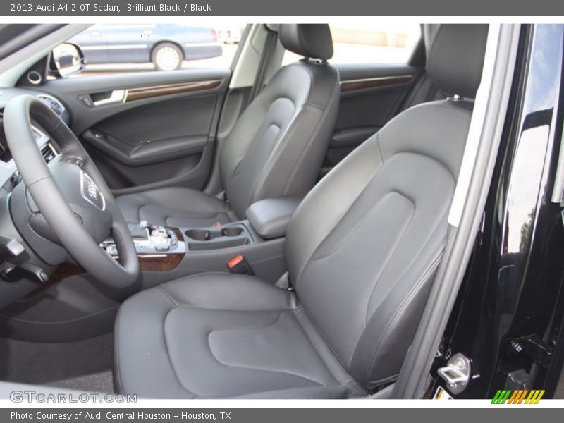Brilliant Black / Black 2013 Audi A4 2.0T Sedan