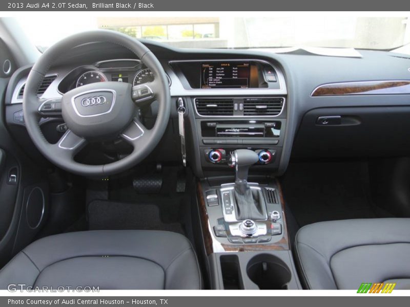 Brilliant Black / Black 2013 Audi A4 2.0T Sedan