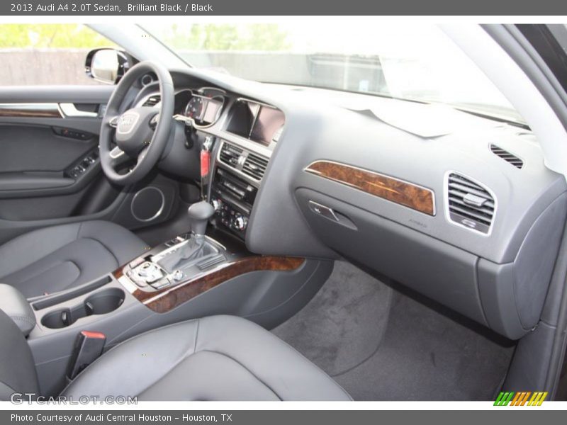 Brilliant Black / Black 2013 Audi A4 2.0T Sedan