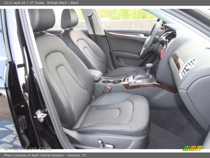 Brilliant Black / Black 2013 Audi A4 2.0T Sedan