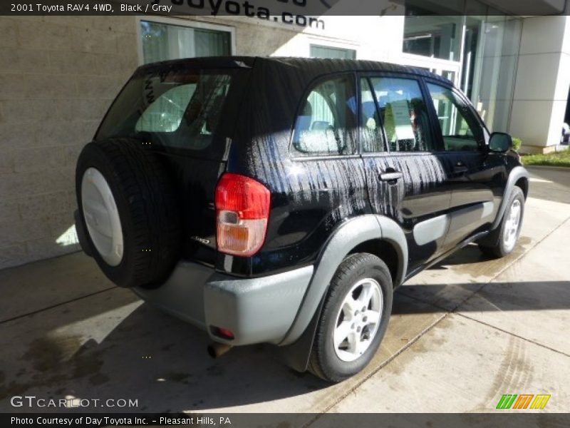 Black / Gray 2001 Toyota RAV4 4WD