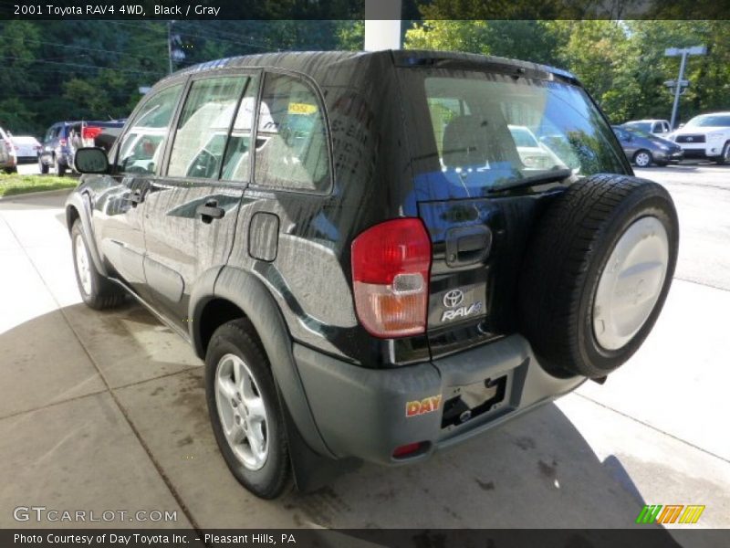 Black / Gray 2001 Toyota RAV4 4WD