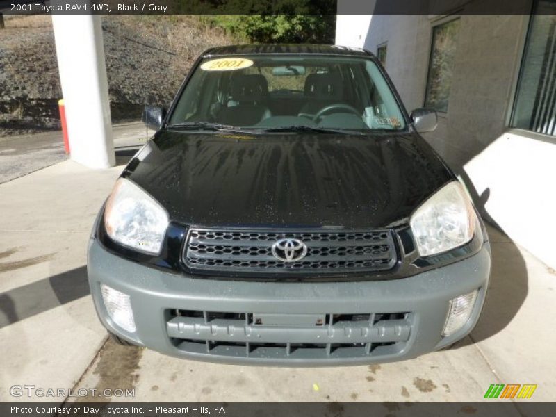 Black / Gray 2001 Toyota RAV4 4WD