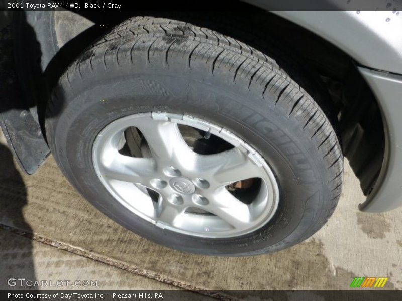 Black / Gray 2001 Toyota RAV4 4WD