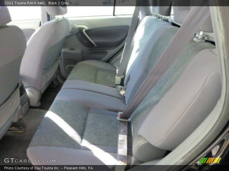 Black / Gray 2001 Toyota RAV4 4WD