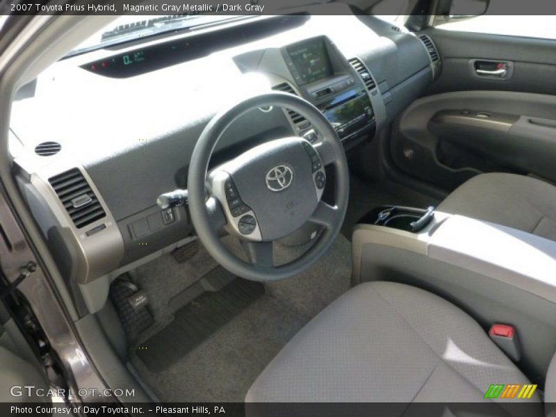 Magnetic Gray Metallic / Dark Gray 2007 Toyota Prius Hybrid