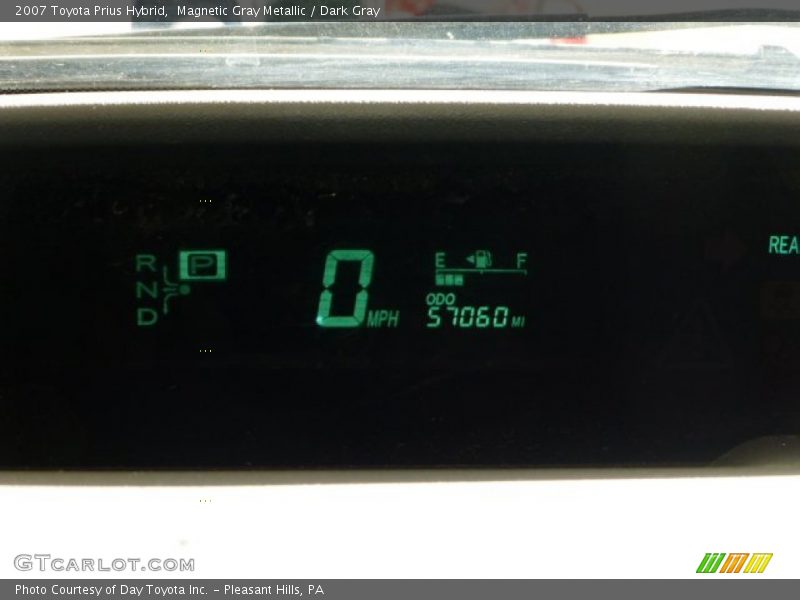 Magnetic Gray Metallic / Dark Gray 2007 Toyota Prius Hybrid