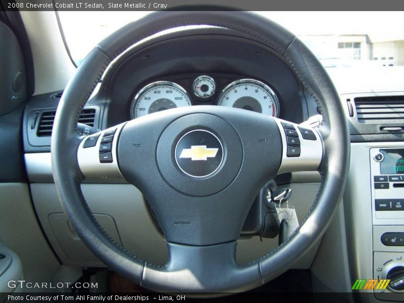 Slate Metallic / Gray 2008 Chevrolet Cobalt LT Sedan
