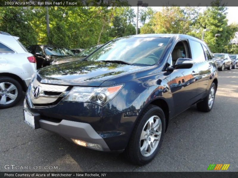 Bali Blue Pearl / Taupe 2009 Acura MDX