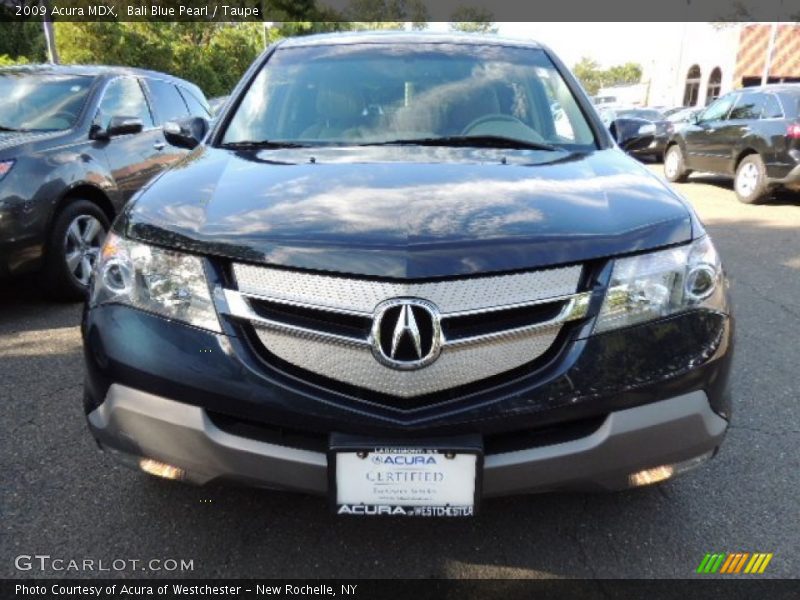 Bali Blue Pearl / Taupe 2009 Acura MDX