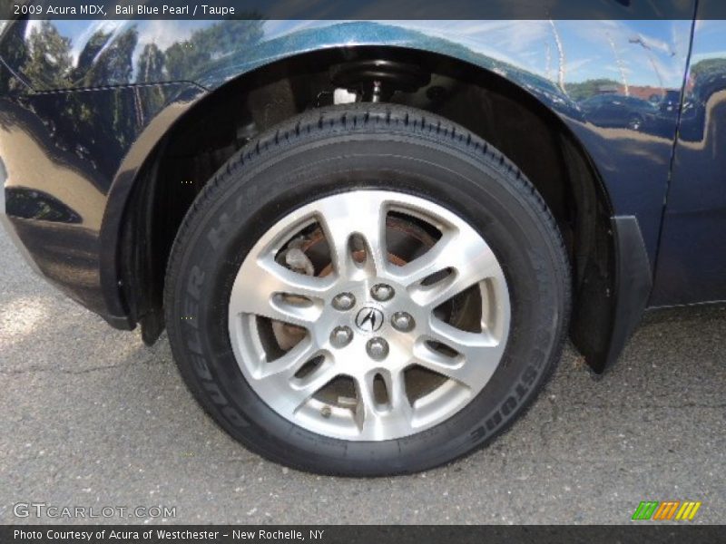 Bali Blue Pearl / Taupe 2009 Acura MDX