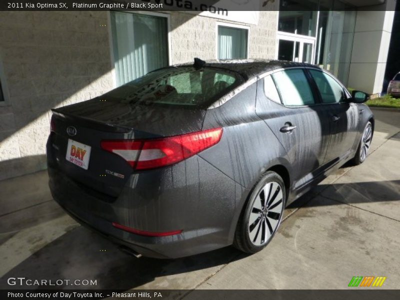 Platinum Graphite / Black Sport 2011 Kia Optima SX