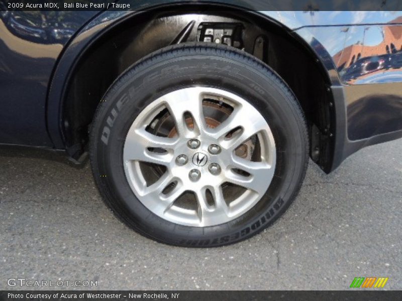 Bali Blue Pearl / Taupe 2009 Acura MDX
