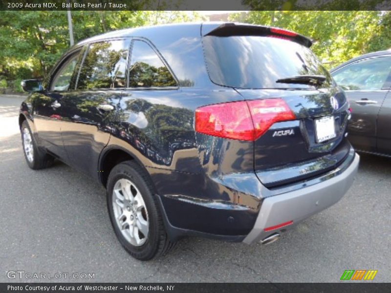 Bali Blue Pearl / Taupe 2009 Acura MDX