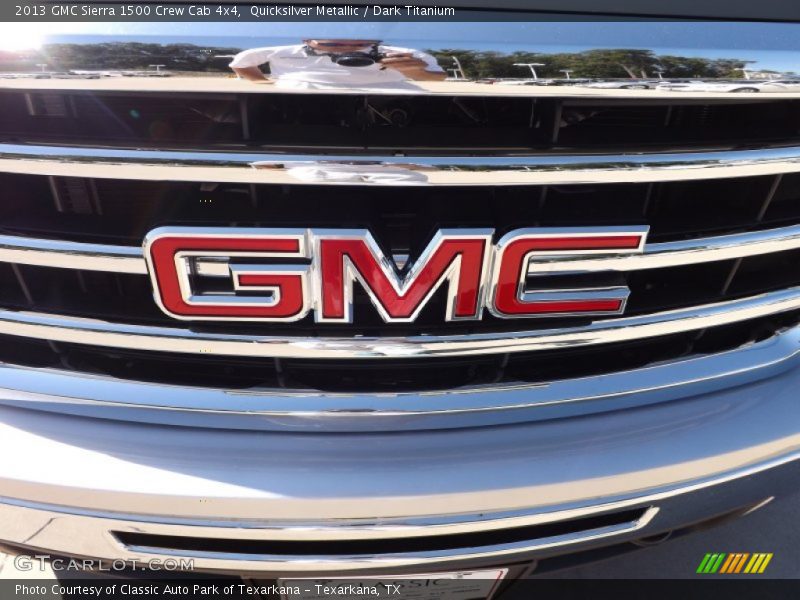 Quicksilver Metallic / Dark Titanium 2013 GMC Sierra 1500 Crew Cab 4x4