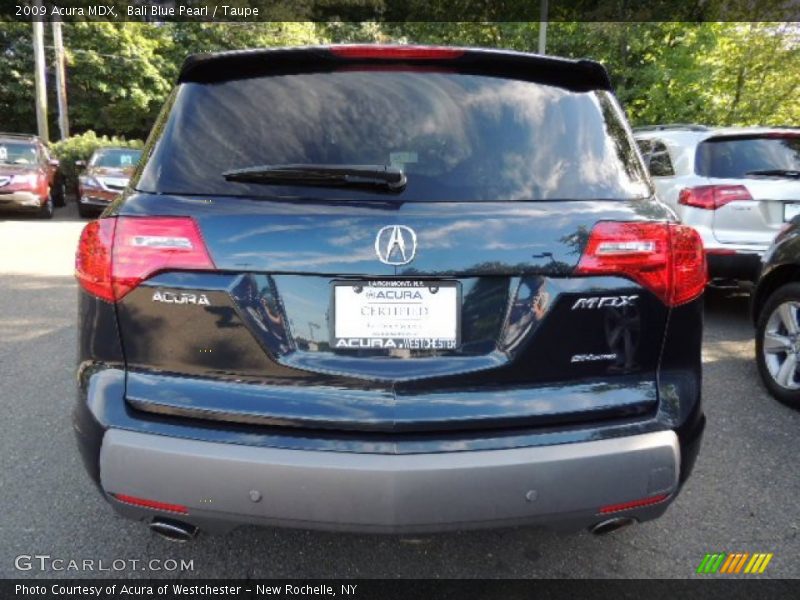Bali Blue Pearl / Taupe 2009 Acura MDX