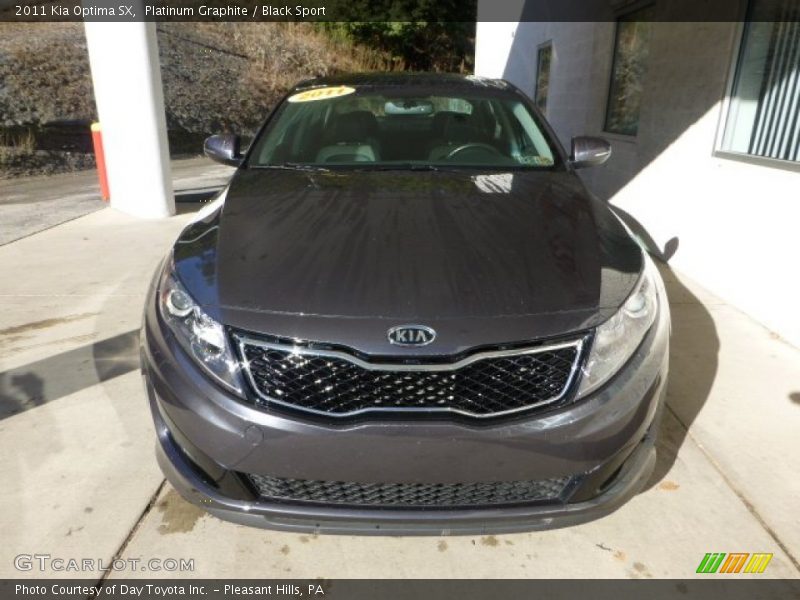 Platinum Graphite / Black Sport 2011 Kia Optima SX
