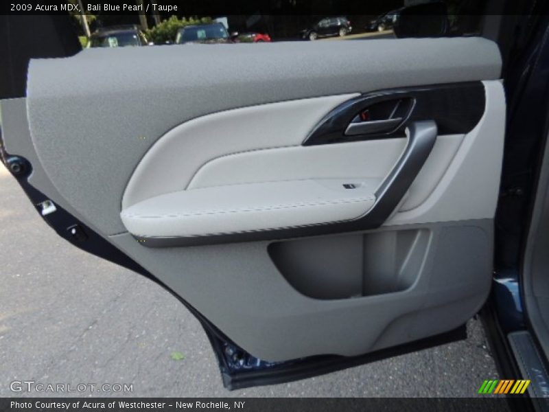 Bali Blue Pearl / Taupe 2009 Acura MDX
