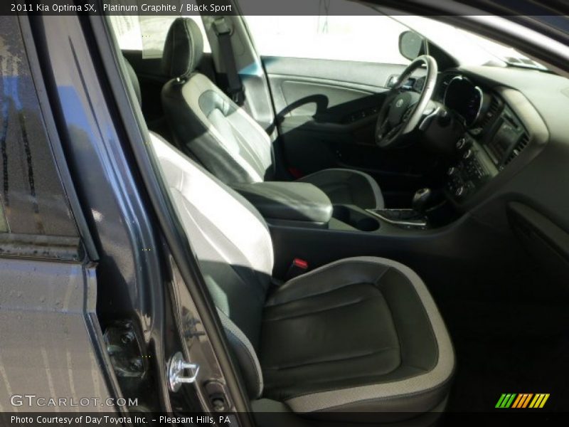 Platinum Graphite / Black Sport 2011 Kia Optima SX