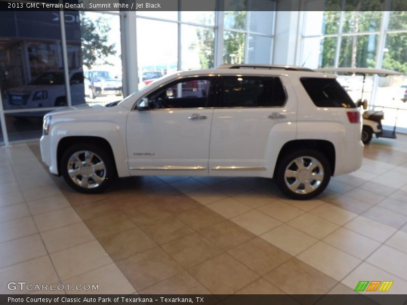 Summit White / Jet Black 2013 GMC Terrain Denali