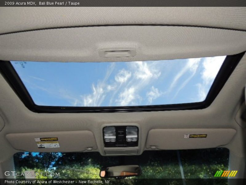 Bali Blue Pearl / Taupe 2009 Acura MDX
