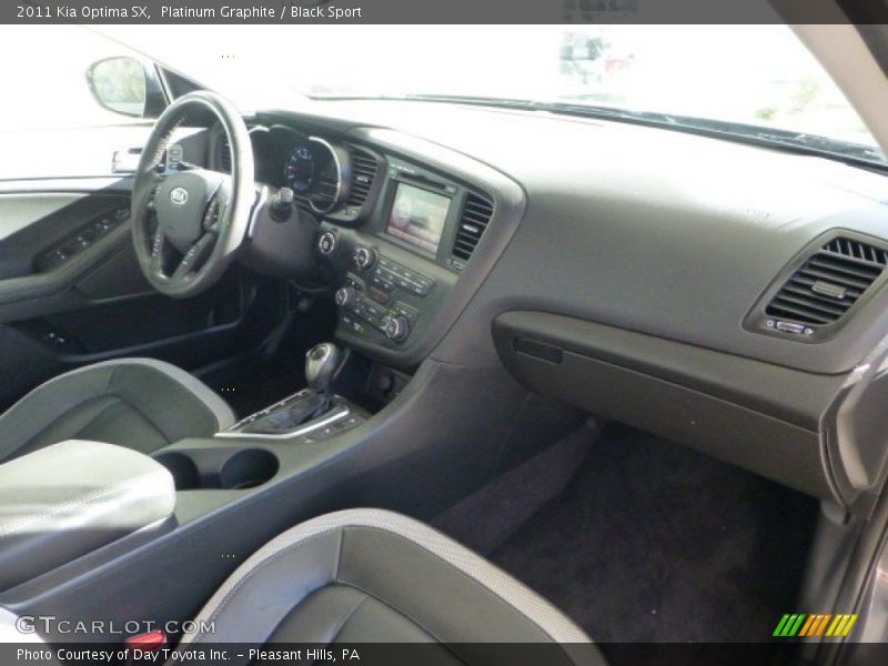 Dashboard of 2011 Optima SX