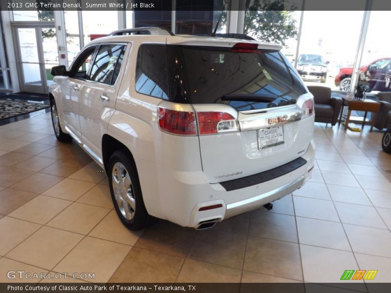 Summit White / Jet Black 2013 GMC Terrain Denali