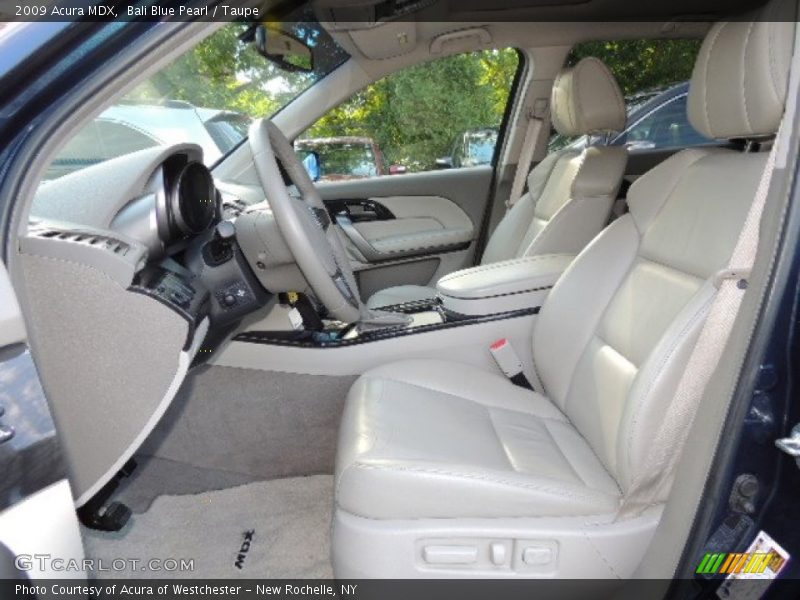 Bali Blue Pearl / Taupe 2009 Acura MDX