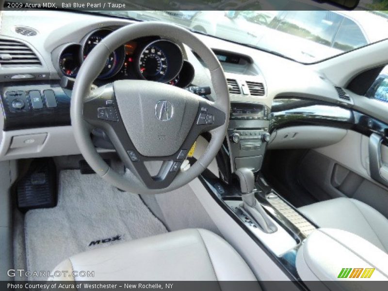 Bali Blue Pearl / Taupe 2009 Acura MDX