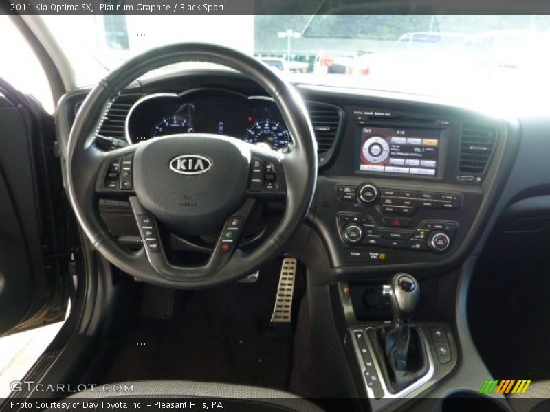 Dashboard of 2011 Optima SX