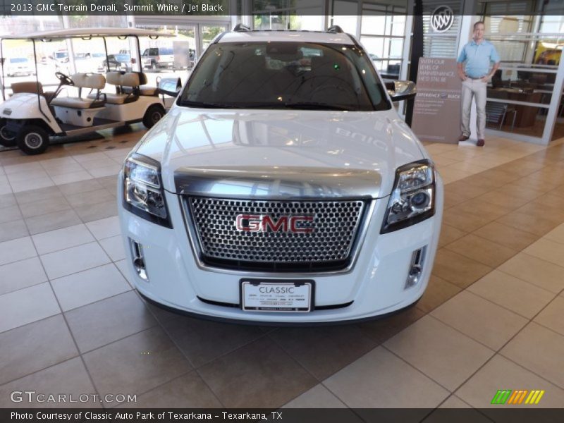 Summit White / Jet Black 2013 GMC Terrain Denali