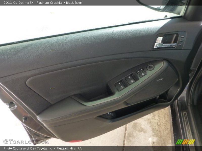 Platinum Graphite / Black Sport 2011 Kia Optima SX
