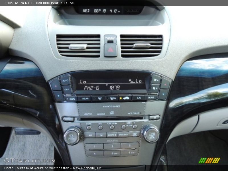 Bali Blue Pearl / Taupe 2009 Acura MDX