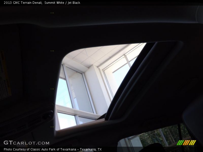 Summit White / Jet Black 2013 GMC Terrain Denali