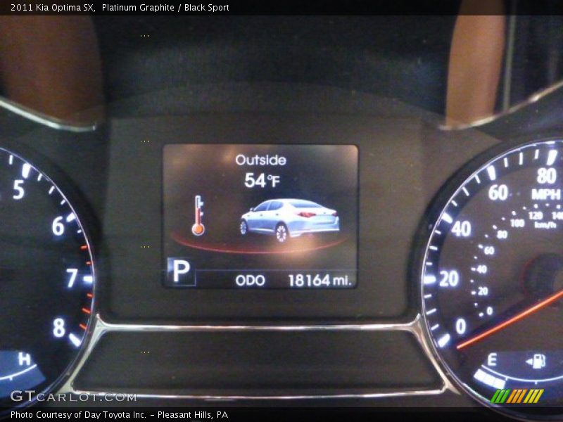 Platinum Graphite / Black Sport 2011 Kia Optima SX