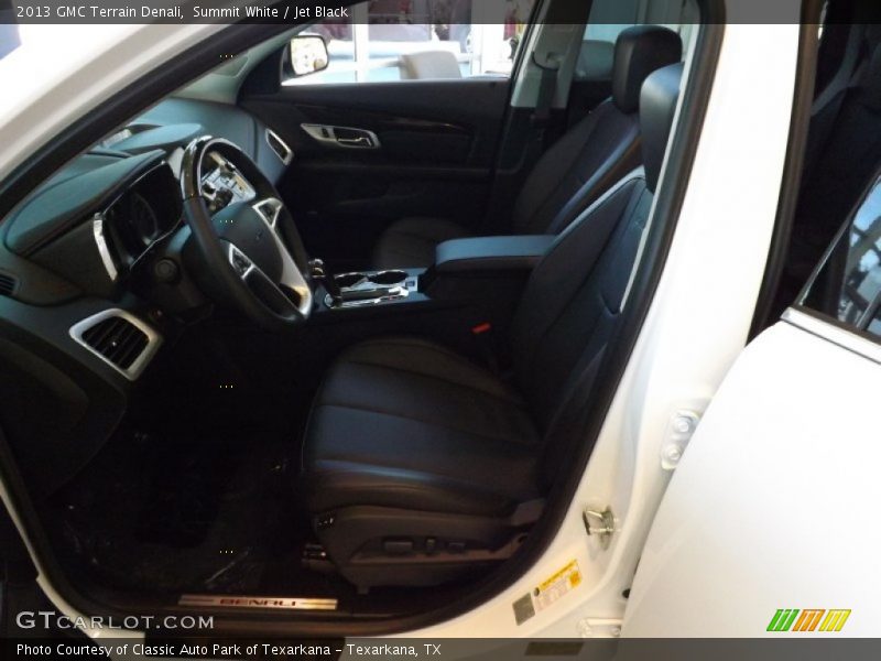 Summit White / Jet Black 2013 GMC Terrain Denali