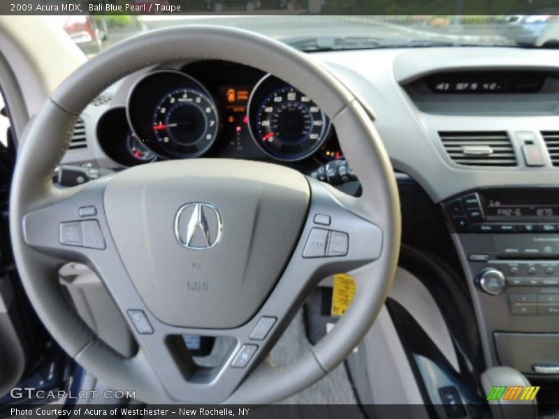 Bali Blue Pearl / Taupe 2009 Acura MDX