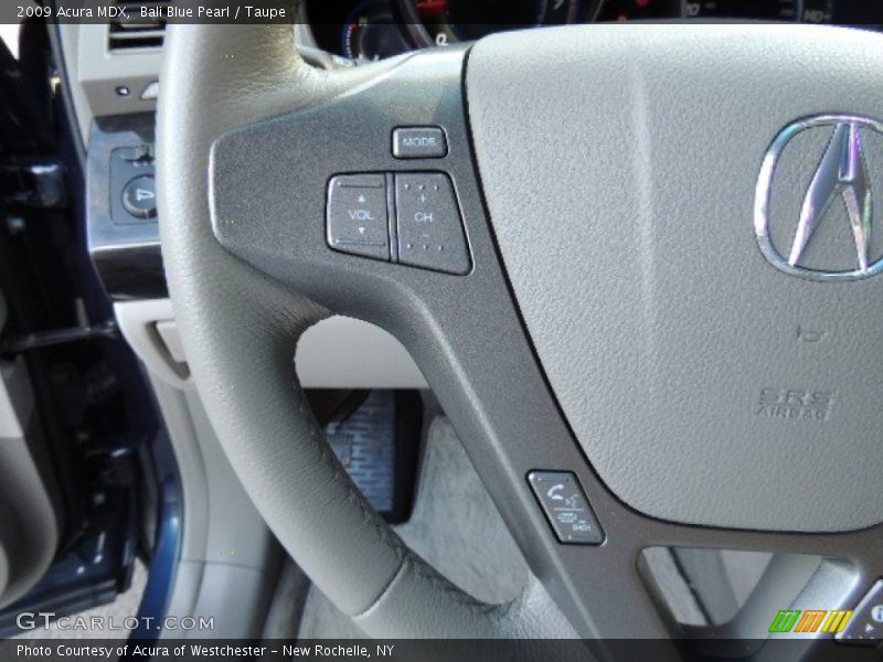 Bali Blue Pearl / Taupe 2009 Acura MDX