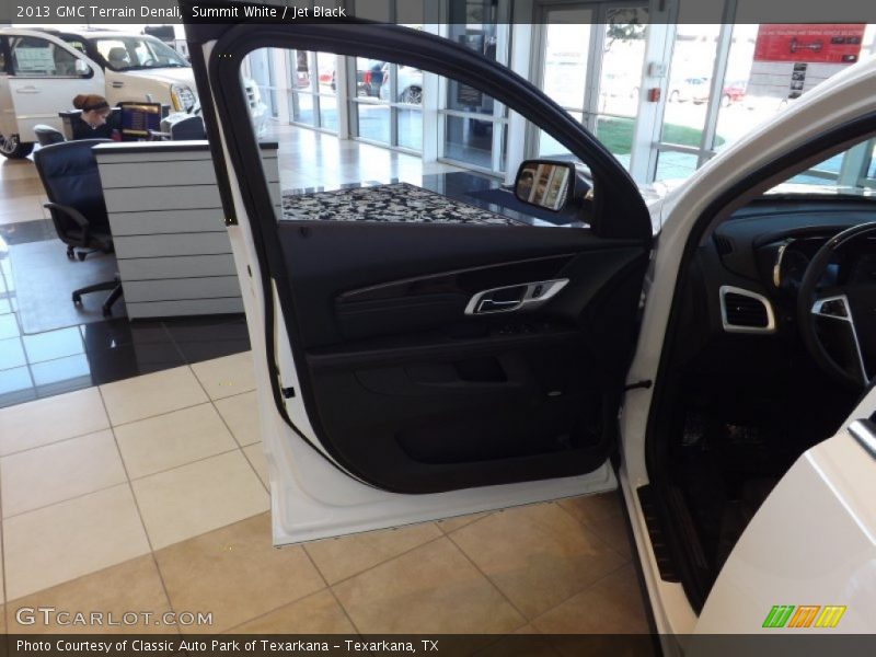 Summit White / Jet Black 2013 GMC Terrain Denali