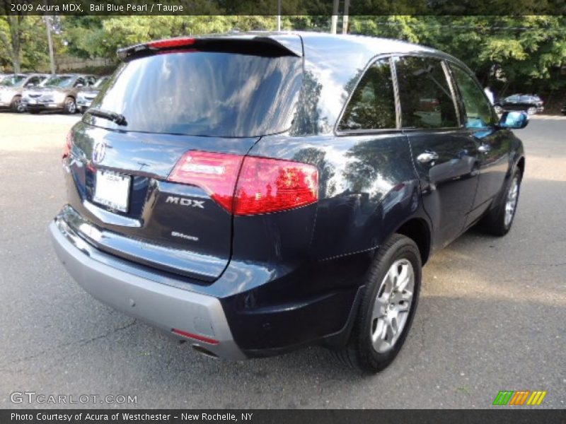 Bali Blue Pearl / Taupe 2009 Acura MDX