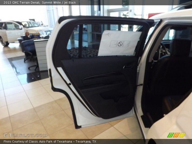 Summit White / Jet Black 2013 GMC Terrain Denali