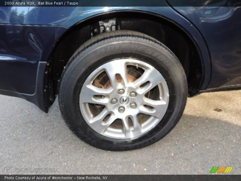 Bali Blue Pearl / Taupe 2009 Acura MDX