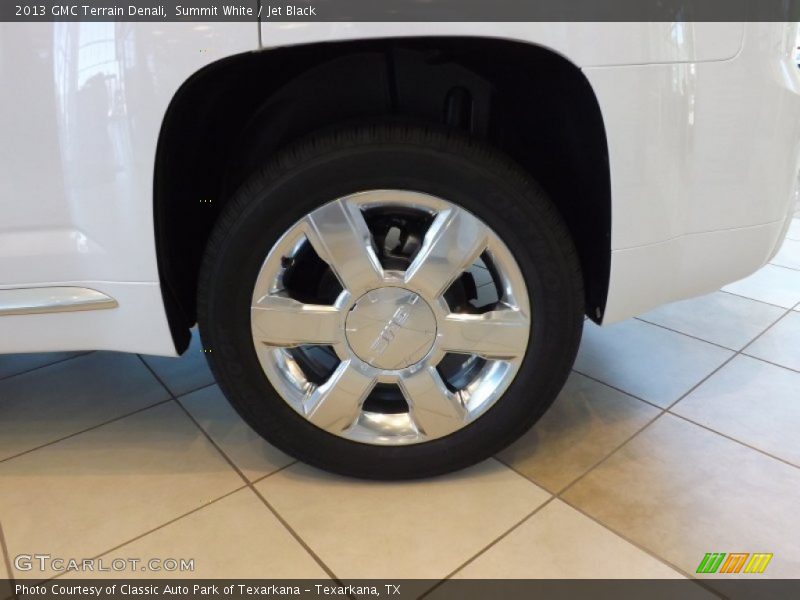 Summit White / Jet Black 2013 GMC Terrain Denali