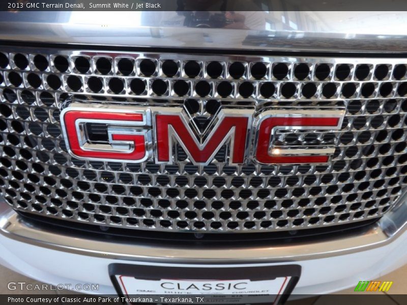 Summit White / Jet Black 2013 GMC Terrain Denali