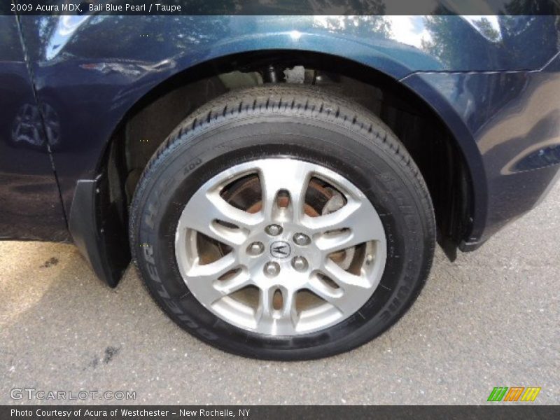 Bali Blue Pearl / Taupe 2009 Acura MDX