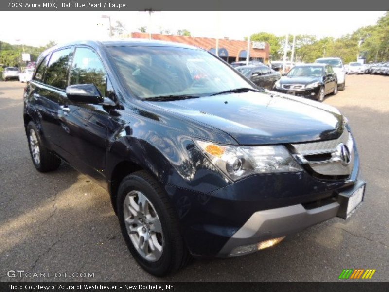 Bali Blue Pearl / Taupe 2009 Acura MDX