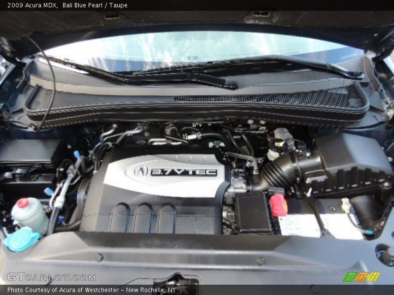 Bali Blue Pearl / Taupe 2009 Acura MDX