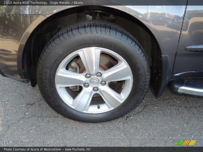 Grigio Metallic / Ebony 2010 Acura MDX Technology