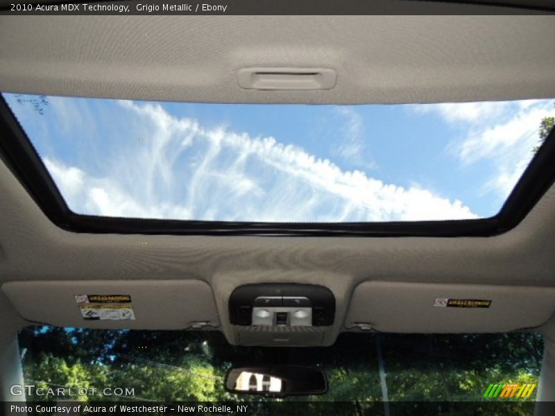 Grigio Metallic / Ebony 2010 Acura MDX Technology