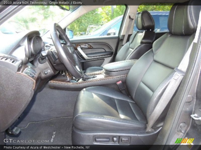 Grigio Metallic / Ebony 2010 Acura MDX Technology